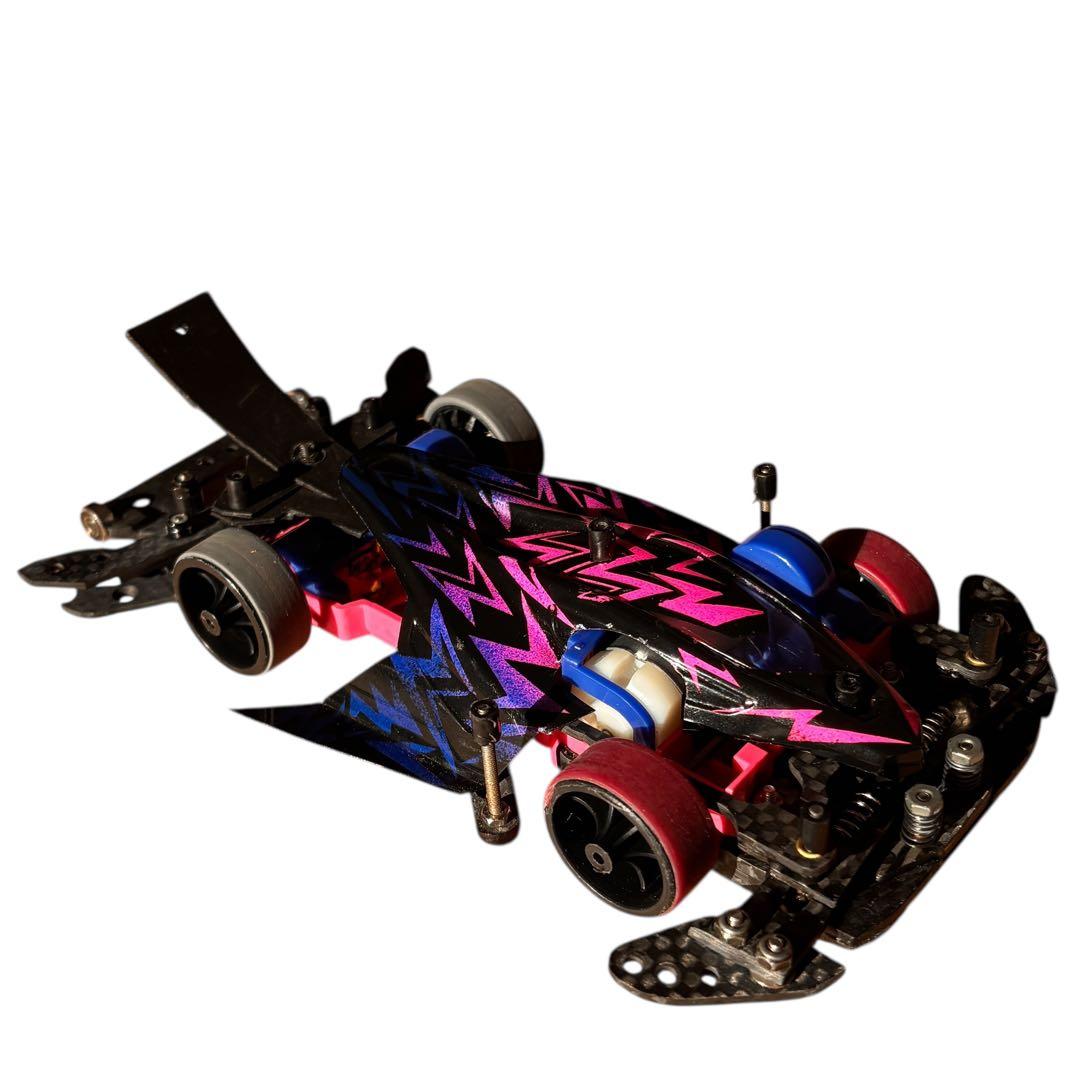 ミニ四駆 FM-VS完成車 提灯 ダブルバネAT アンカー