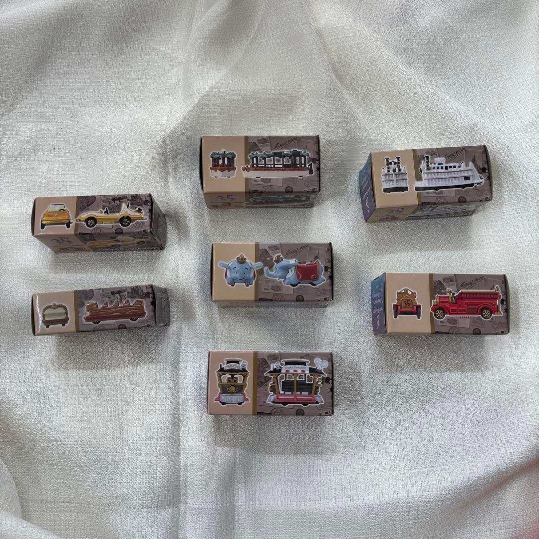 ディズニーリゾート35周年記念トミカ7台セット
