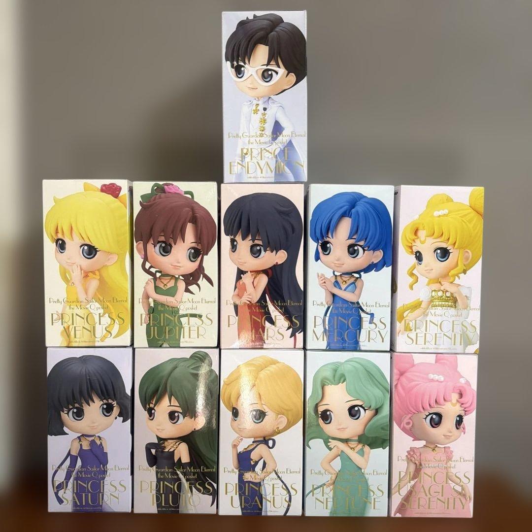 Qposket セーラームーン Princess 全11体セット