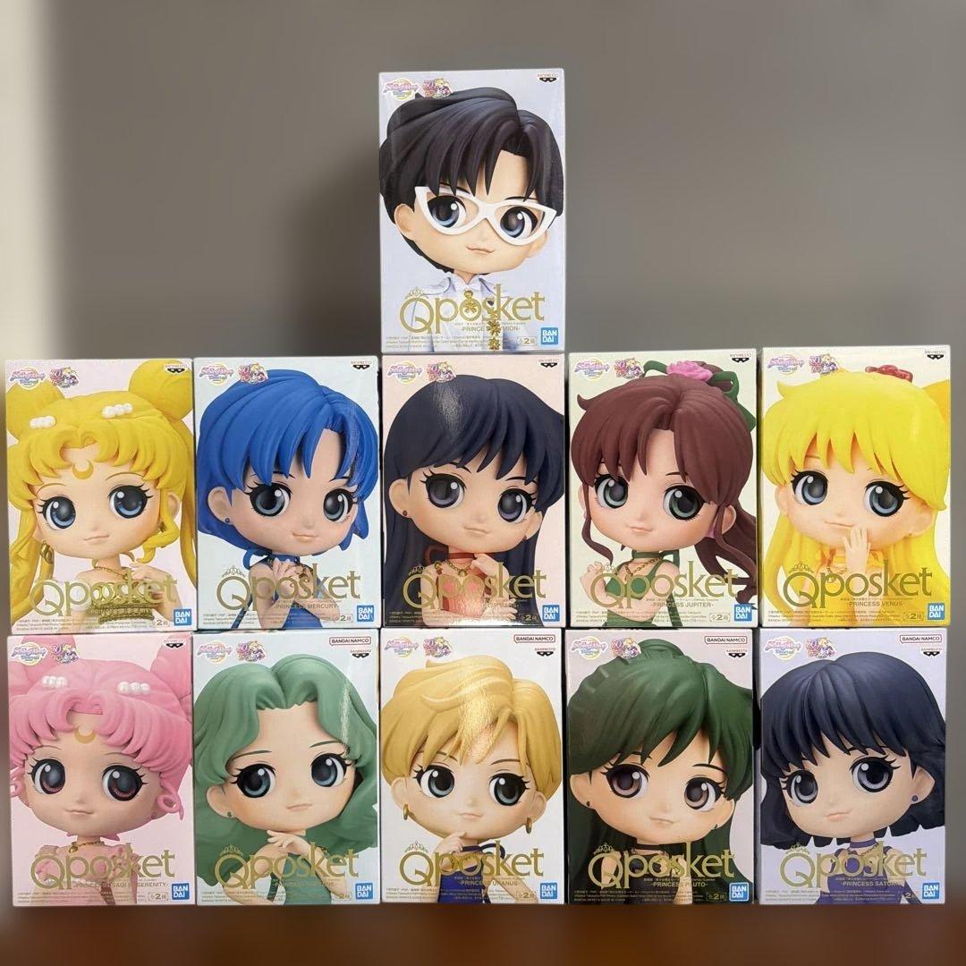 Qposket セーラームーン Princess 全11体セット