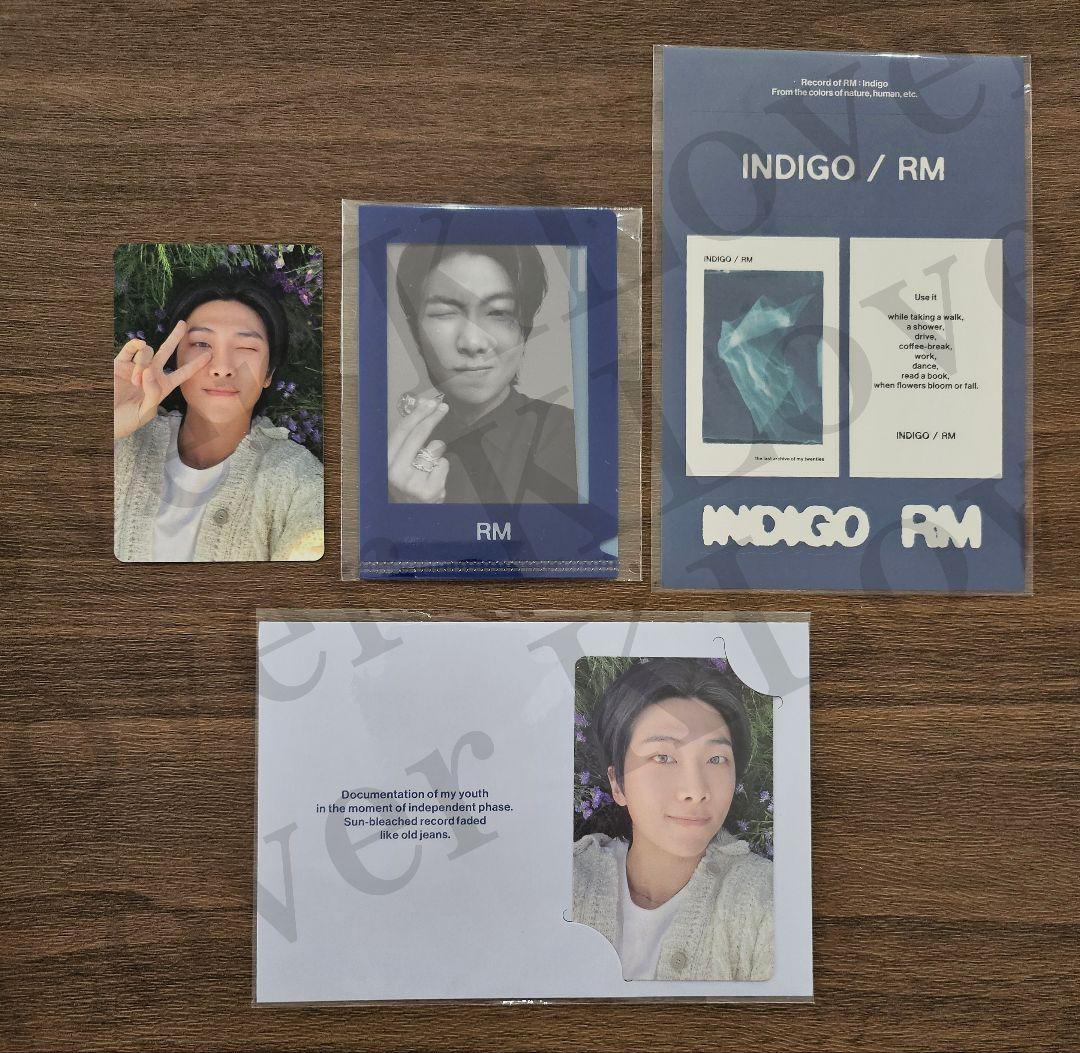 BTS Indigo RM ナムジュン 特典 ホログラム トレカ ラキドロ