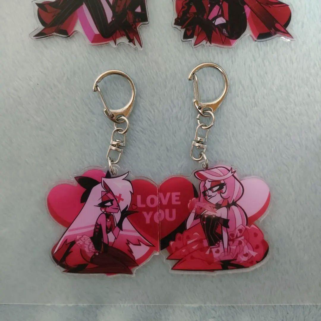 ハズビンホテル アクリルキーホルダー 4セット