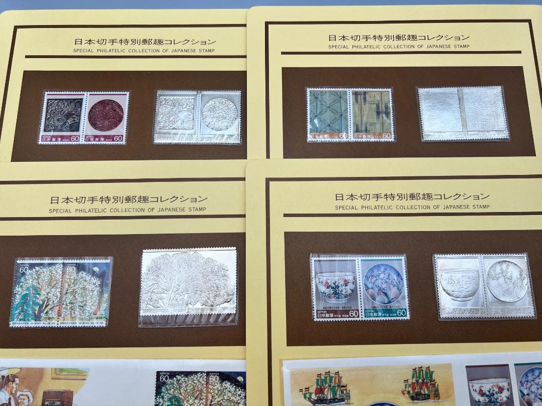 純銀　昭和60年 日本切手特別郵趣 初日カバー 全40シート 2500セット