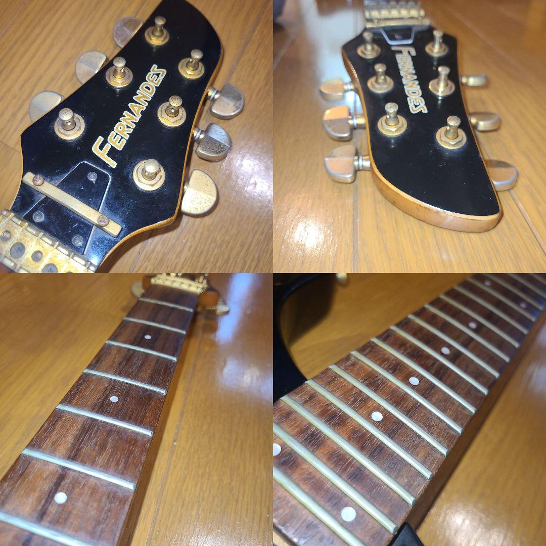 【FERNANDES】APG-85S エレキギター 黒 GLAY HISASHI