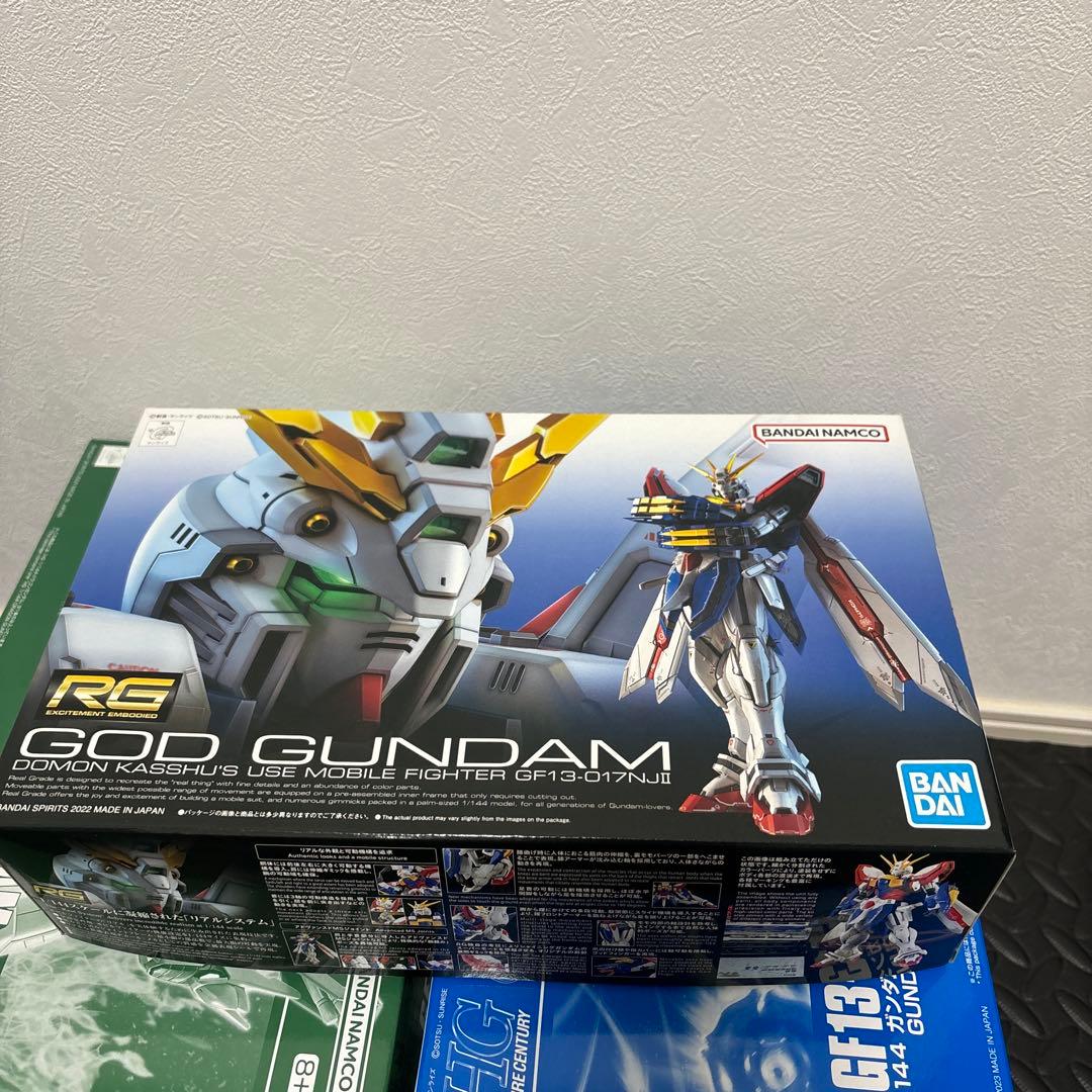 HGUC RG　1/144　機動武闘伝Gガンダムシリーズ セット