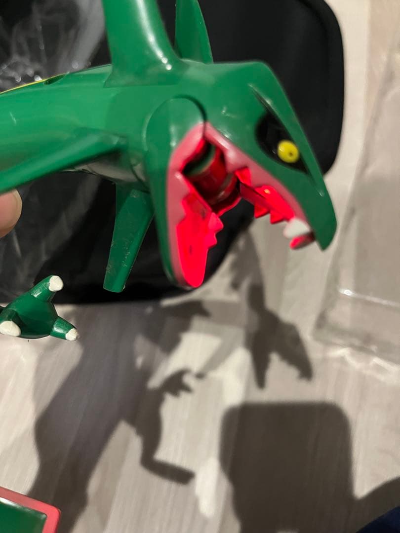 ヒ*キ様 ポケモンAG ビッグサウンドフィギュア　デオキシス、レックウザ　動作確