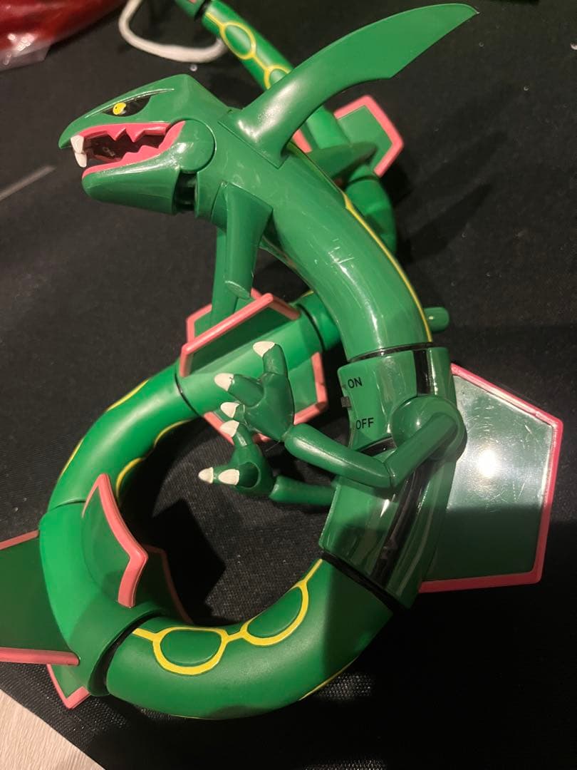 ヒ*キ様 ポケモンAG ビッグサウンドフィギュア　デオキシス、レックウザ　動作確