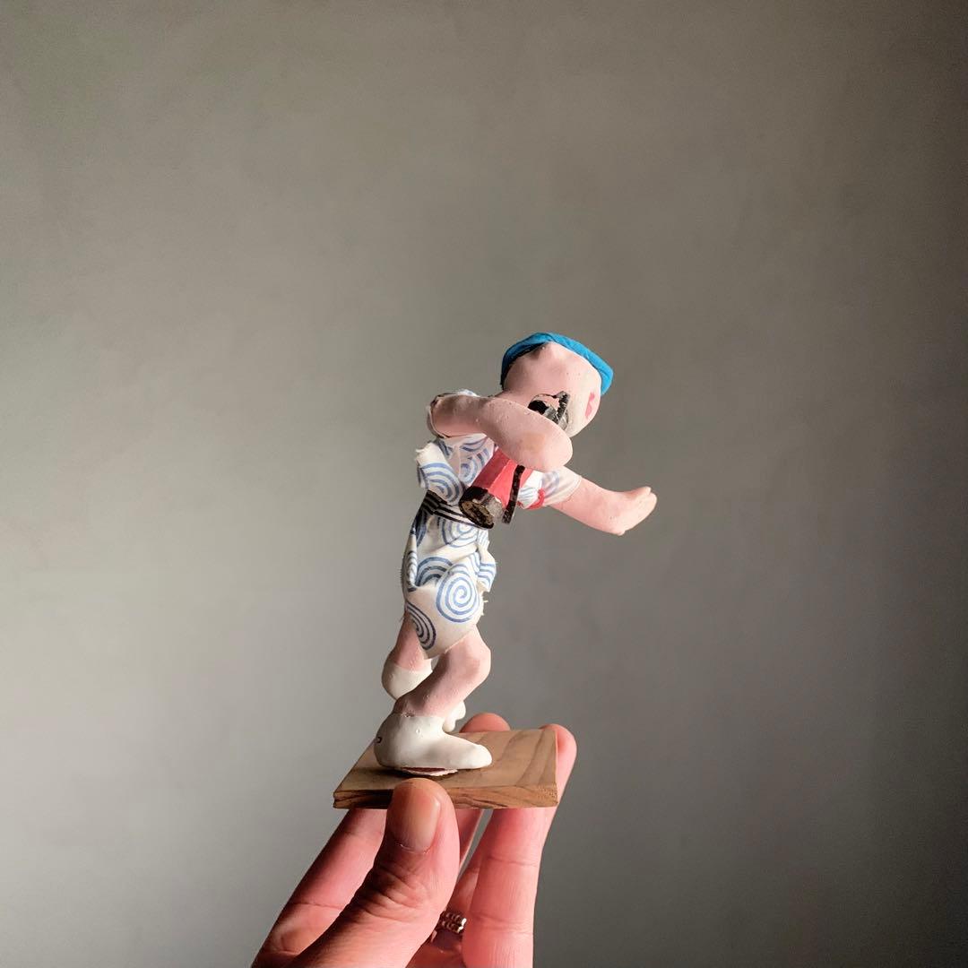 博多人形 昭和30年代 郷土人形 津屋崎人形 古道具 アンティーク 民芸