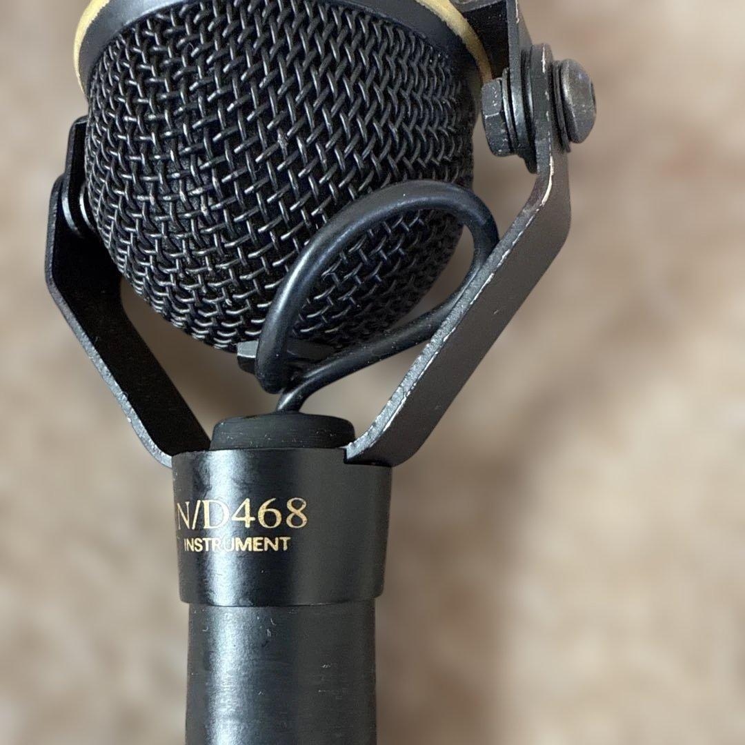 Electro Voice N/D468 ダイナミックマイク　ホルダー修繕あり