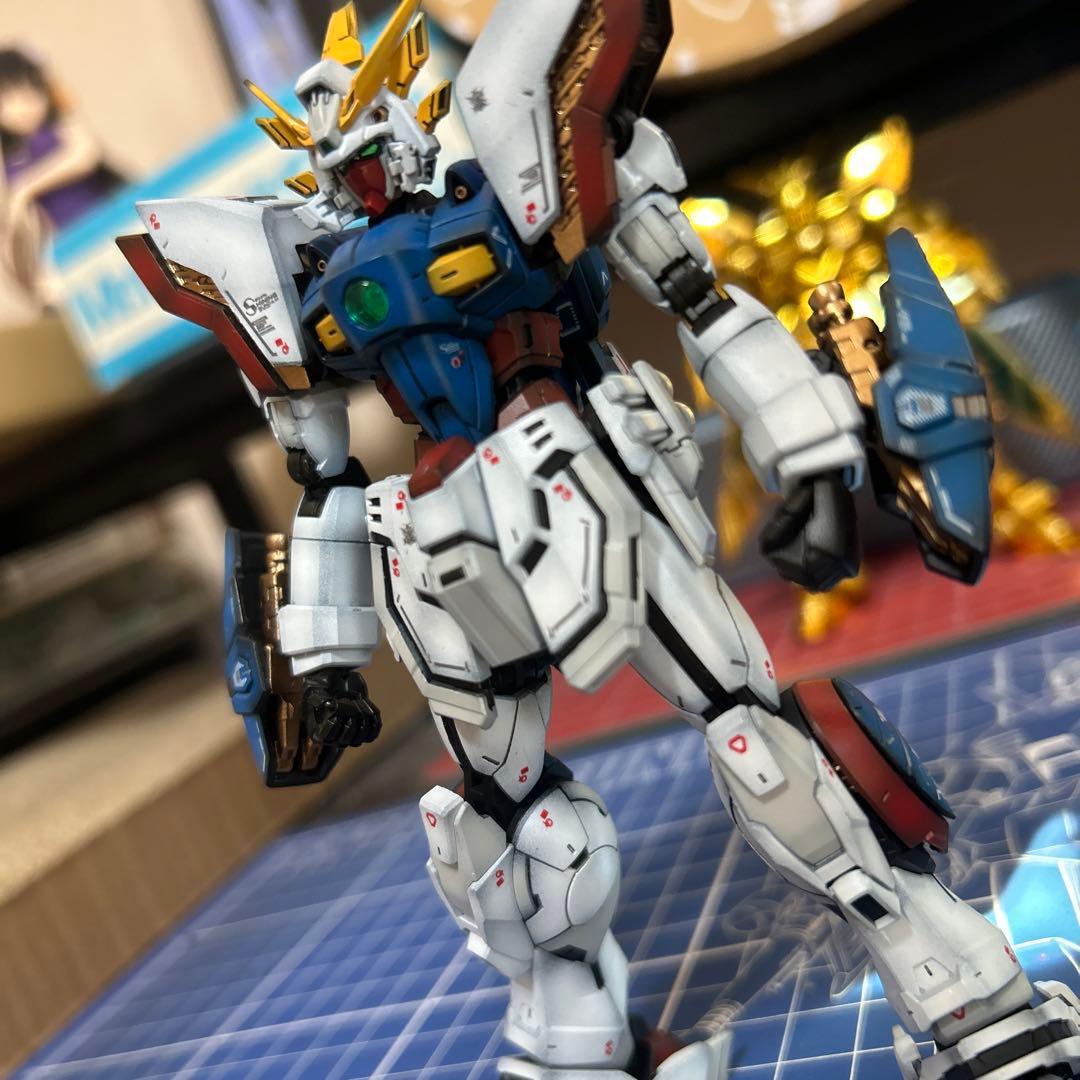 RGシャイニングガンダム塗装完成品