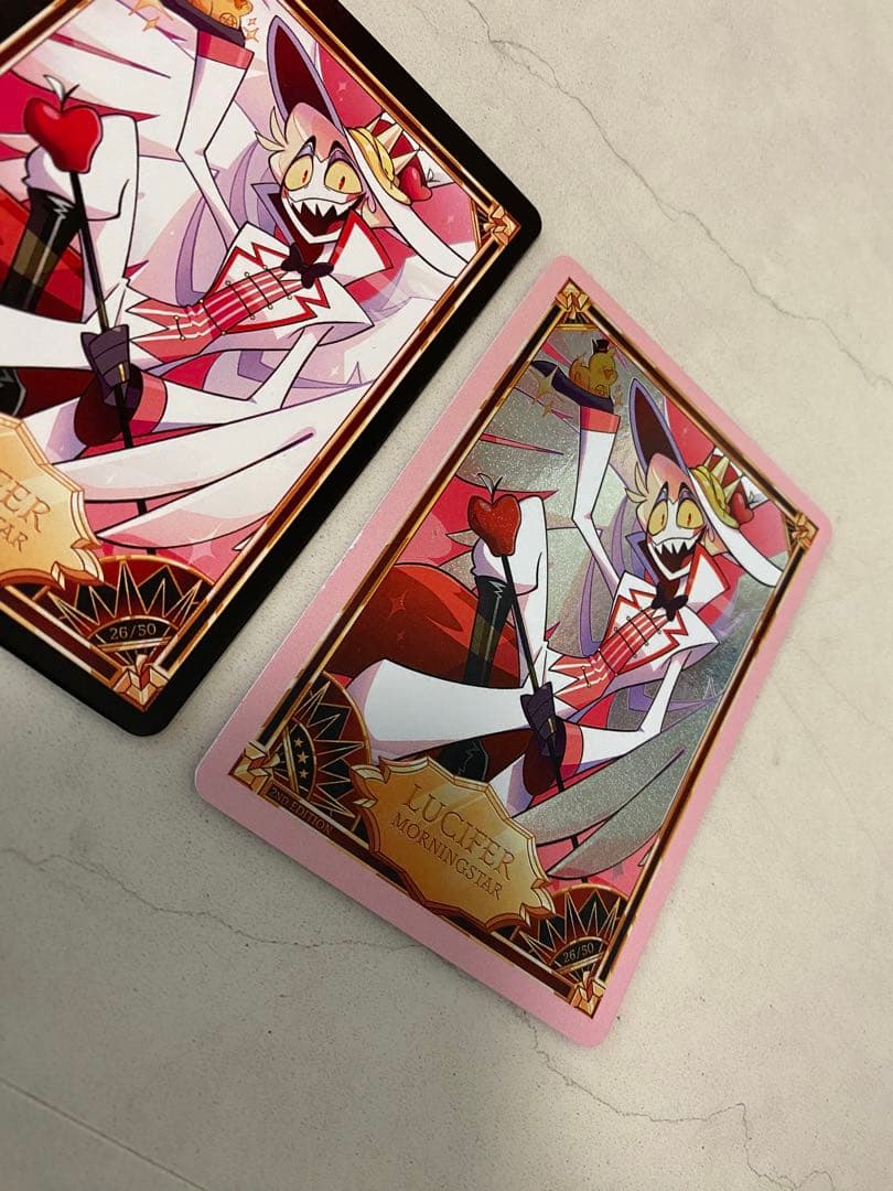 お値下げ中　ハズビンホテル　トレーディングカード　ルシファー　foil