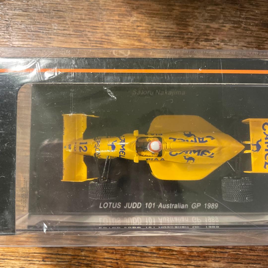 絶版　RG特注　1/43 ロータス　101 オーストラリアGP 1989 中嶋悟