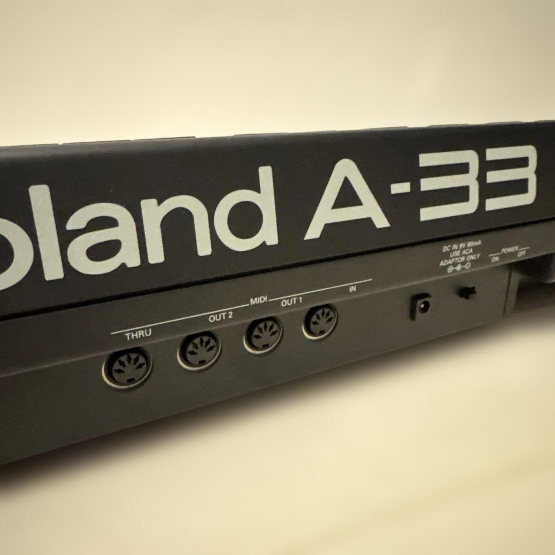 【美品】Roland MIDIキーボード・コントローラー A-33 動作品