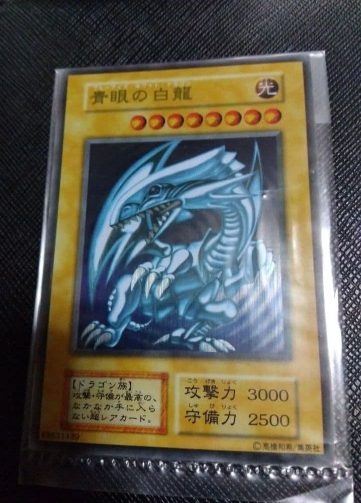 青眼の白龍 ステンレス製カード 特製ローダー付き