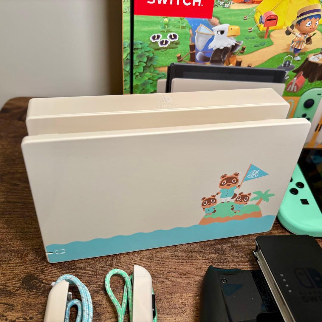 Switch あつまれ どうぶつの森セット＋プロコン＋128GBメモリ＋ケース