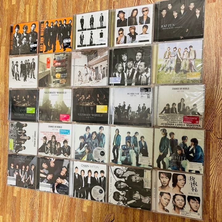 KAT-TUN CD シングル アルバム　74枚　FC限定盤２枚あり