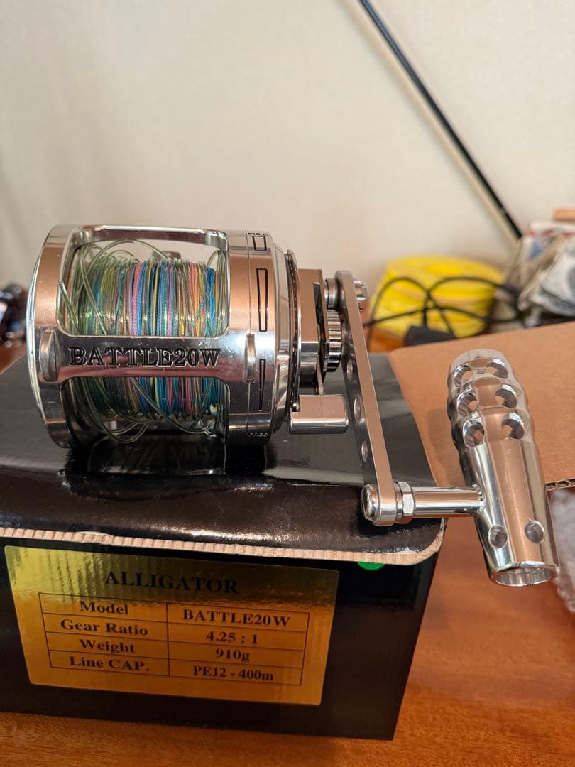 アリゲーターバトル・ALLIGATOR BATTLE20W リール