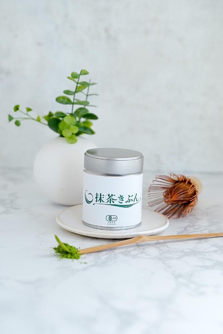 【5缶セット】京都和束町産のオーガニック抹茶缶（シングルオリジン）