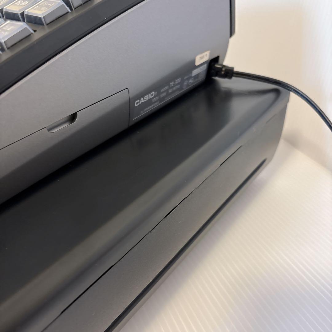【動作確認済み】 CASIO 電子レジスター TE-300 ブラック カシオ