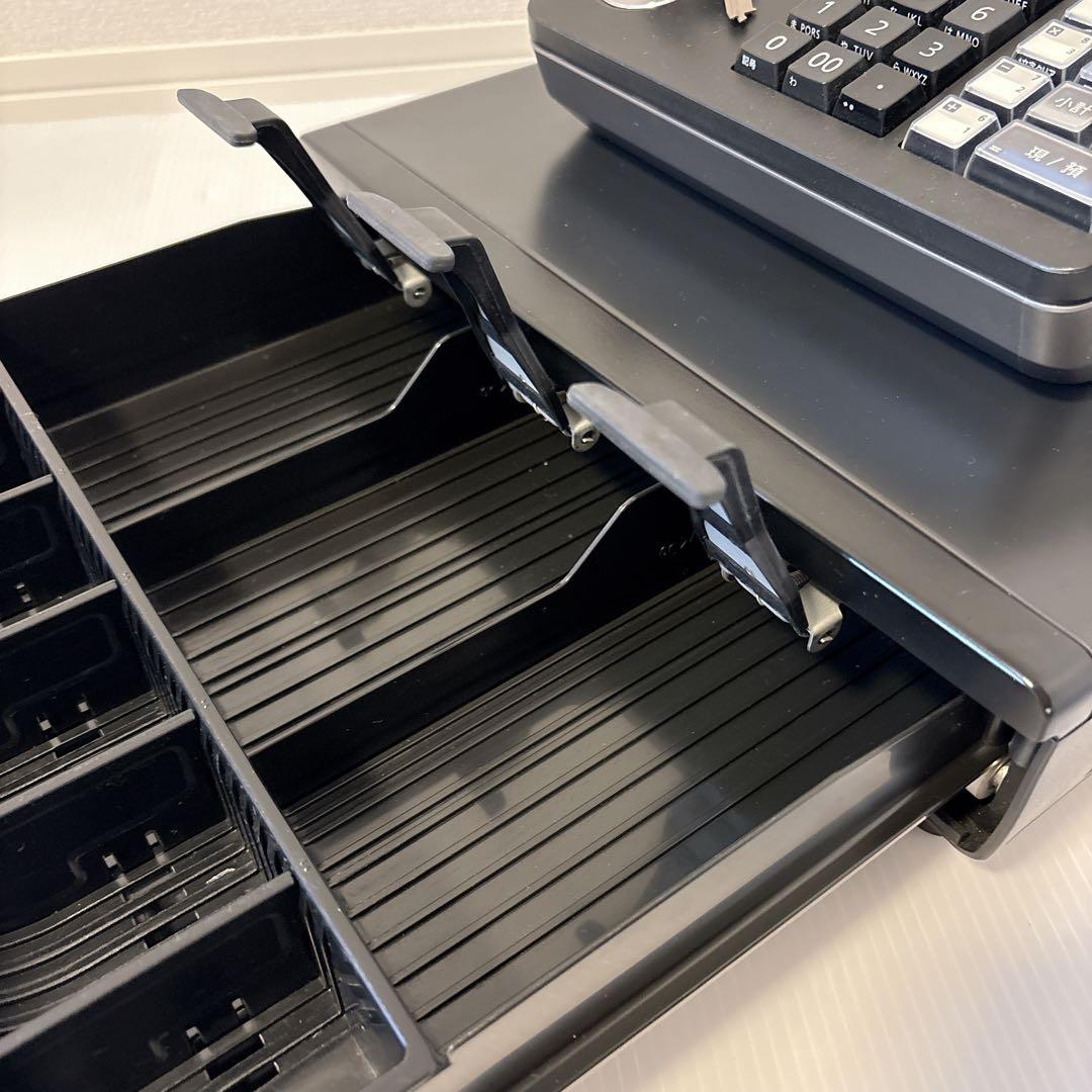 【動作確認済み】 CASIO 電子レジスター TE-300 ブラック カシオ