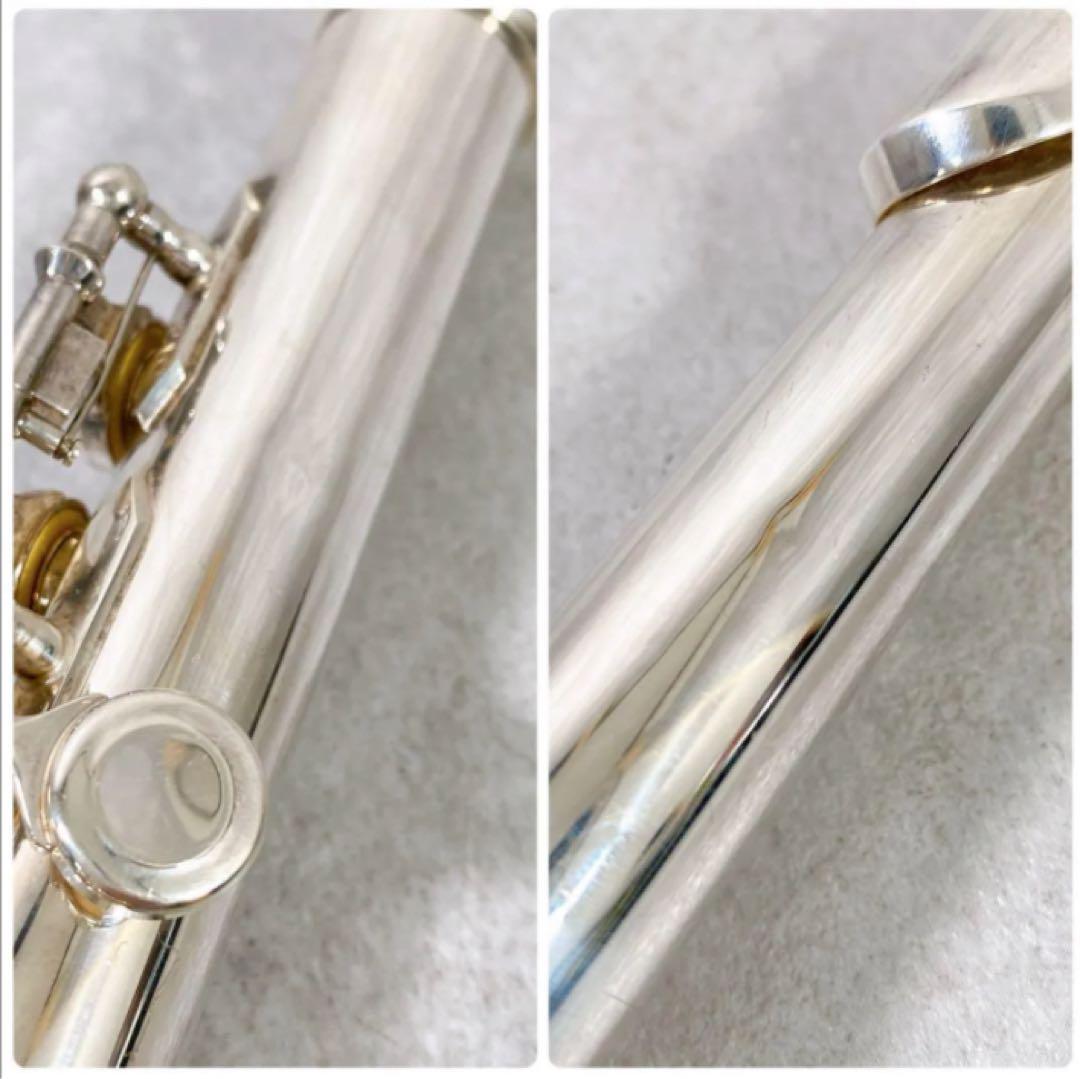 X363 Pearl パール PF-661 フルート 頭部管銀製 Eメカ 楽器