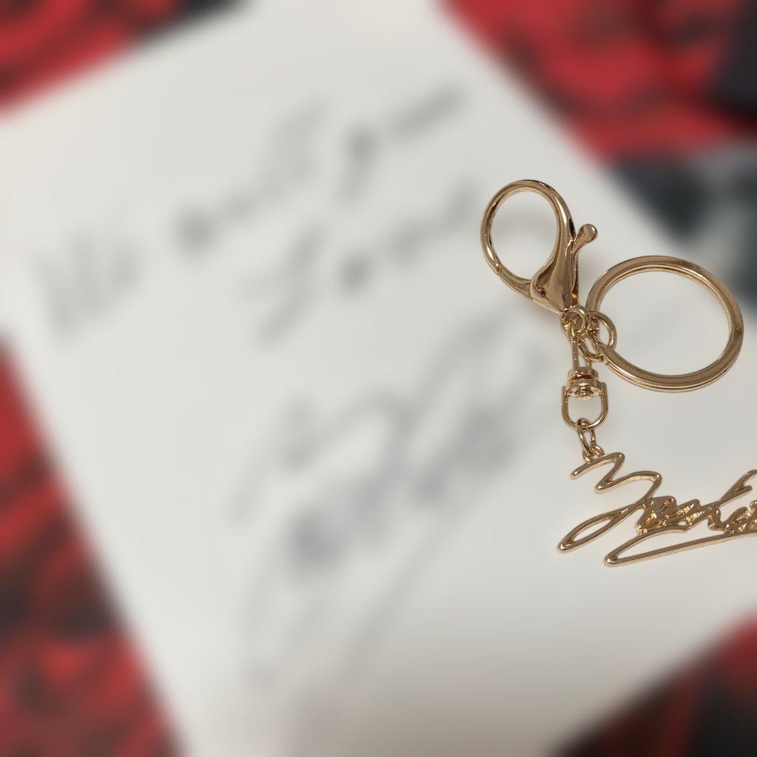 YOSHIKI サイン入りキーホルダー　サイン付き