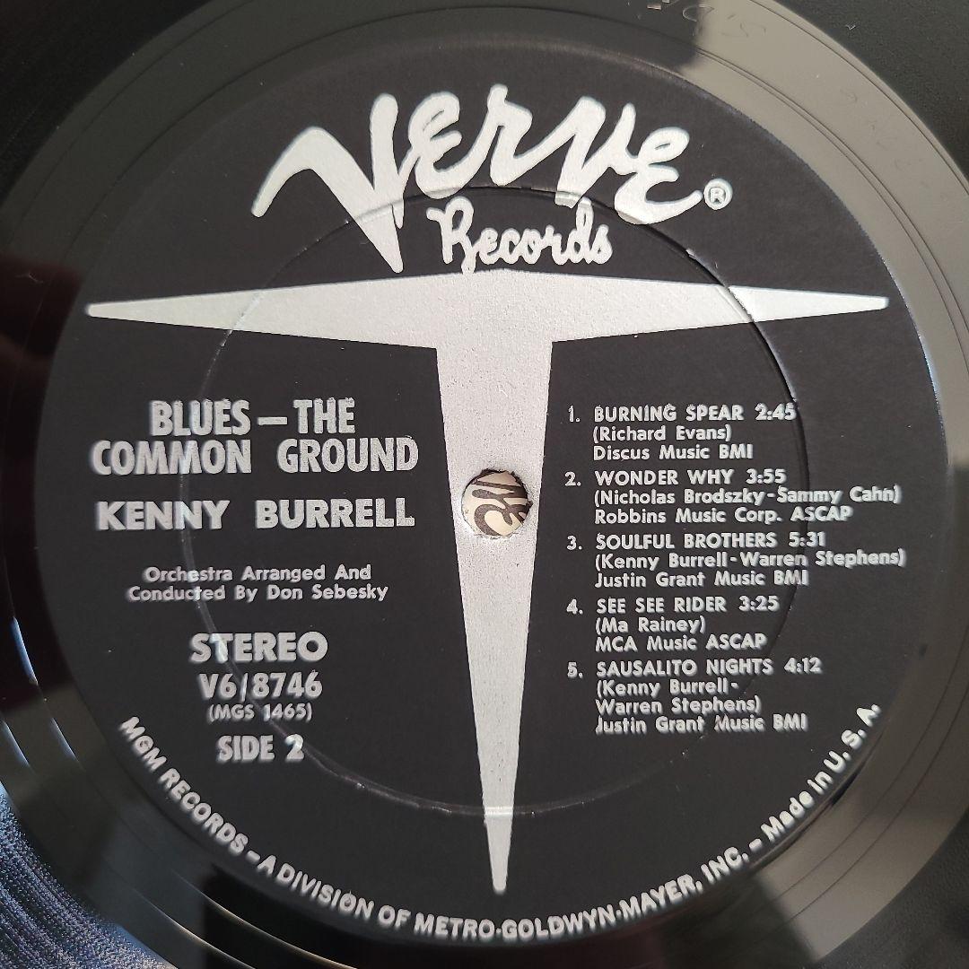 ★ＵＳオリジナル盤シュリンク付★『ザ・コモン・グラウンド』ケニー・バレルＬＰ