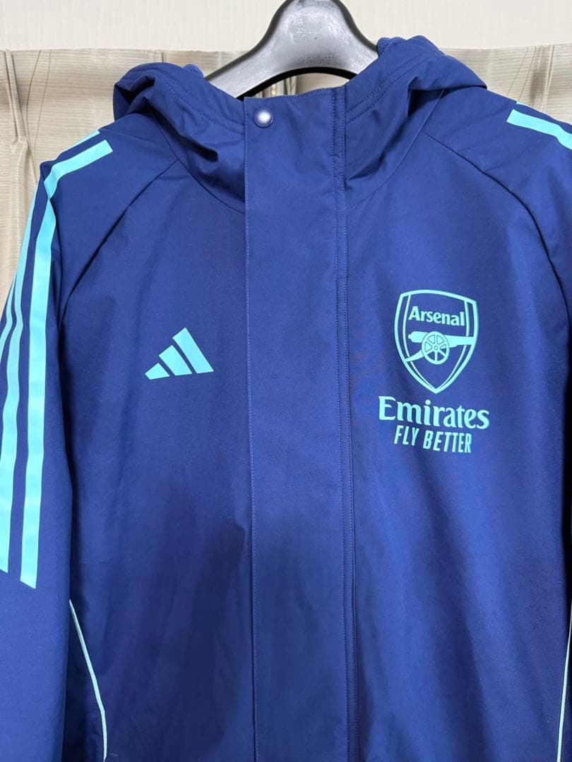 adidas アディダス アーセナル ベンチコート トレーニング サカ ライス