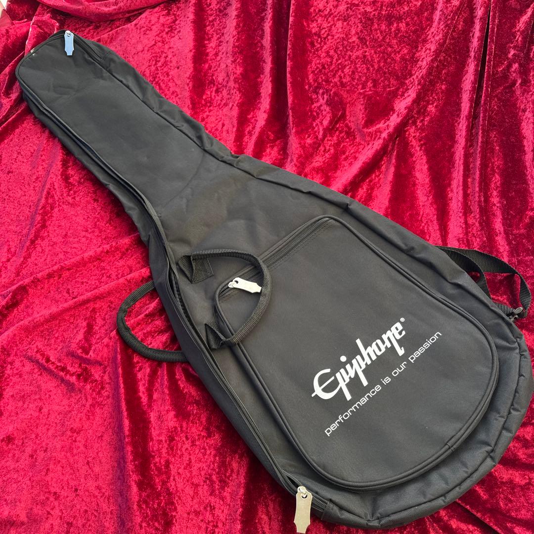 美品 メンテ済 Epiphone Les Paul CUSTOM Ebony