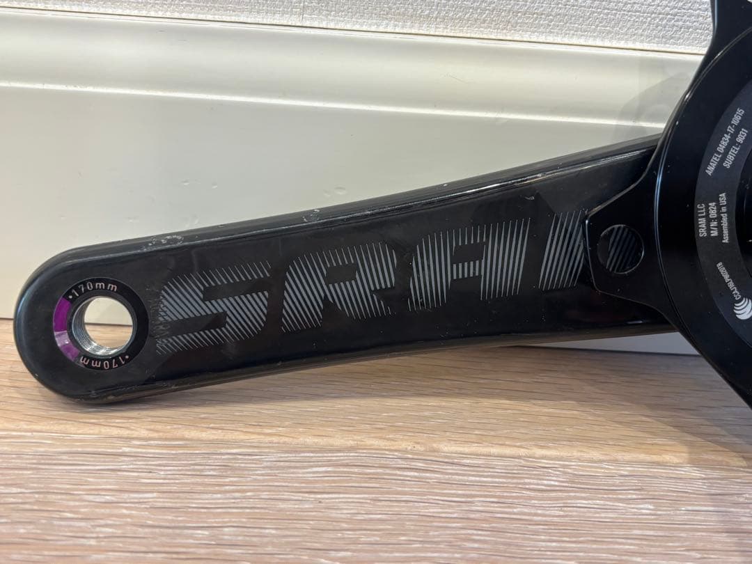 パワーメーター Quarq SRAM Red 170mm