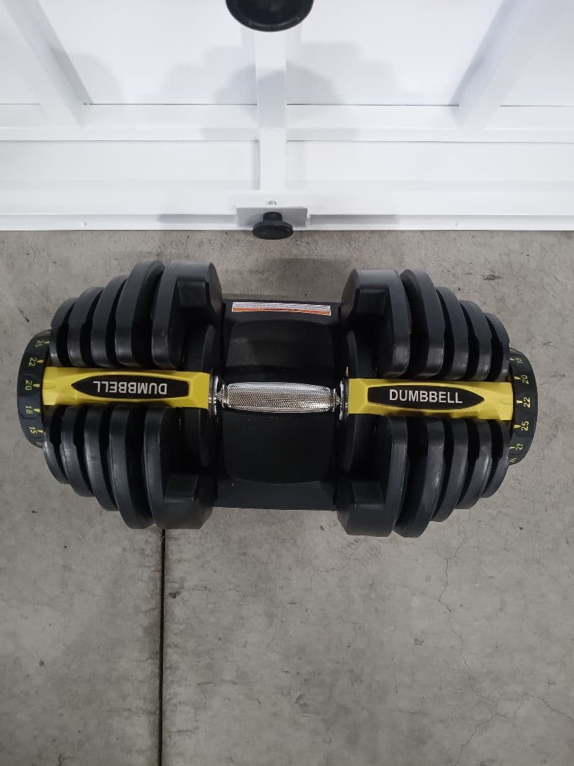 ☆可変式ダンベル☆ダイヤル式☆５kg〜４０kg☆１本☆