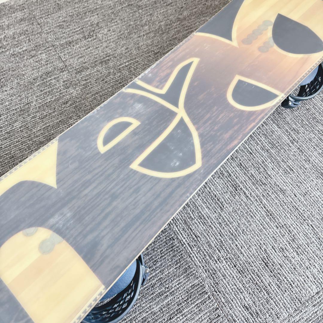 90美品❗️超豪華❗️HEAD×RIDE スノーボードセット★157cm+ビン付