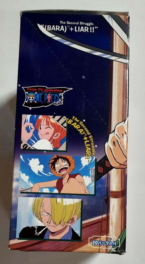 当時物 ワンピース トレーディング ステッカー2 未開封パック