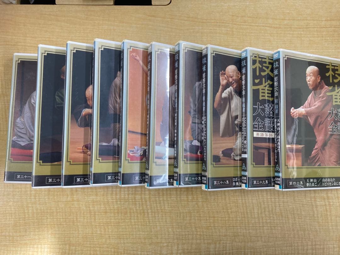 ★桂枝雀 枝雀落語大全 第1期〜4期 豪華全40集セット DVD＋特典DVD