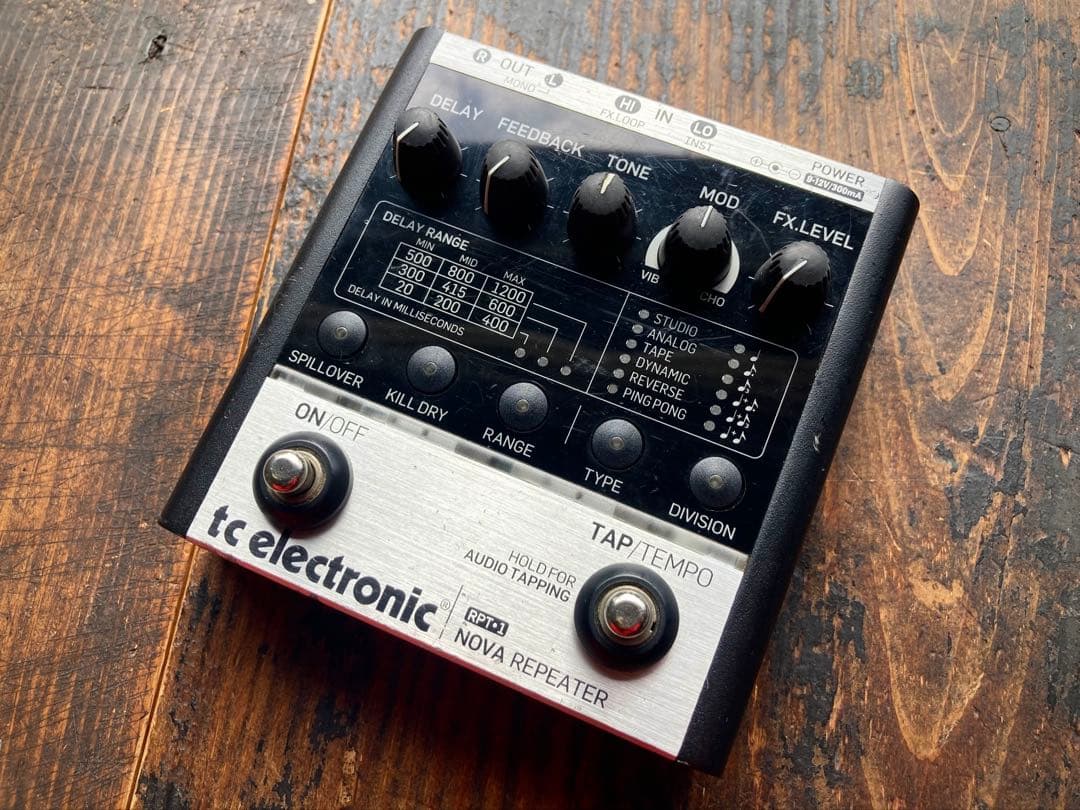 動確済 tc electronic NOVA REPEATER ディレイ