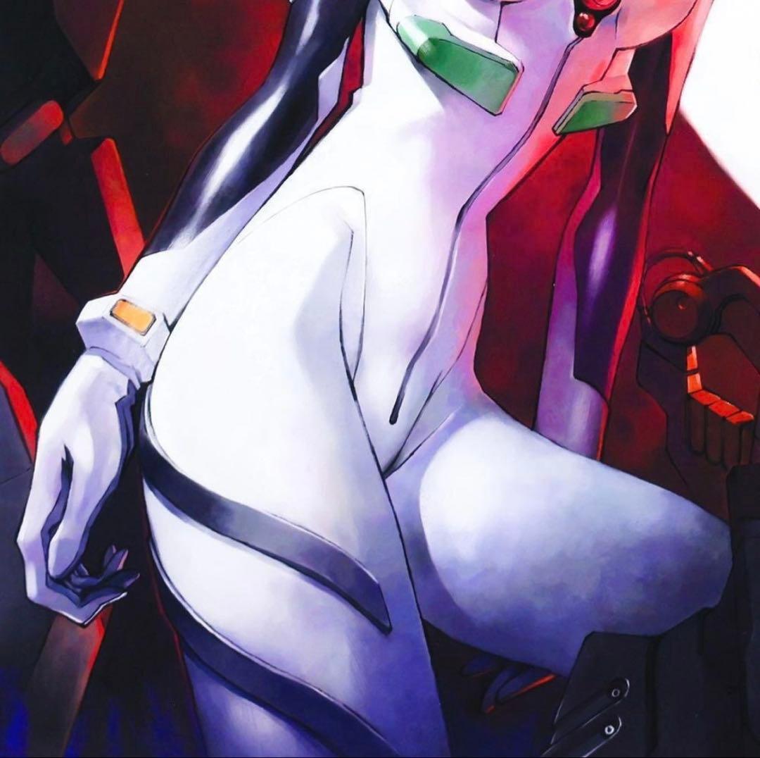 複製原画　貞本義行「綾波レイ」　約6号 エヴァンゲリオン EVANGELION
