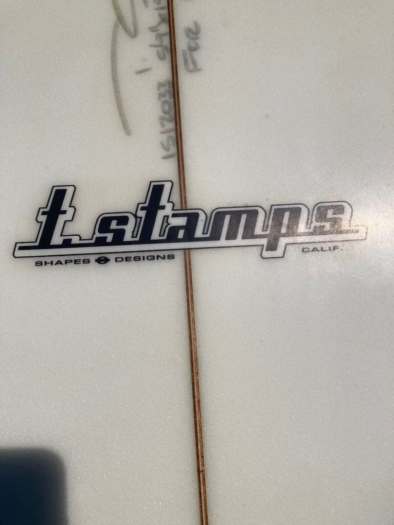 5'9\" サーフボード　stamps カリフォルニア