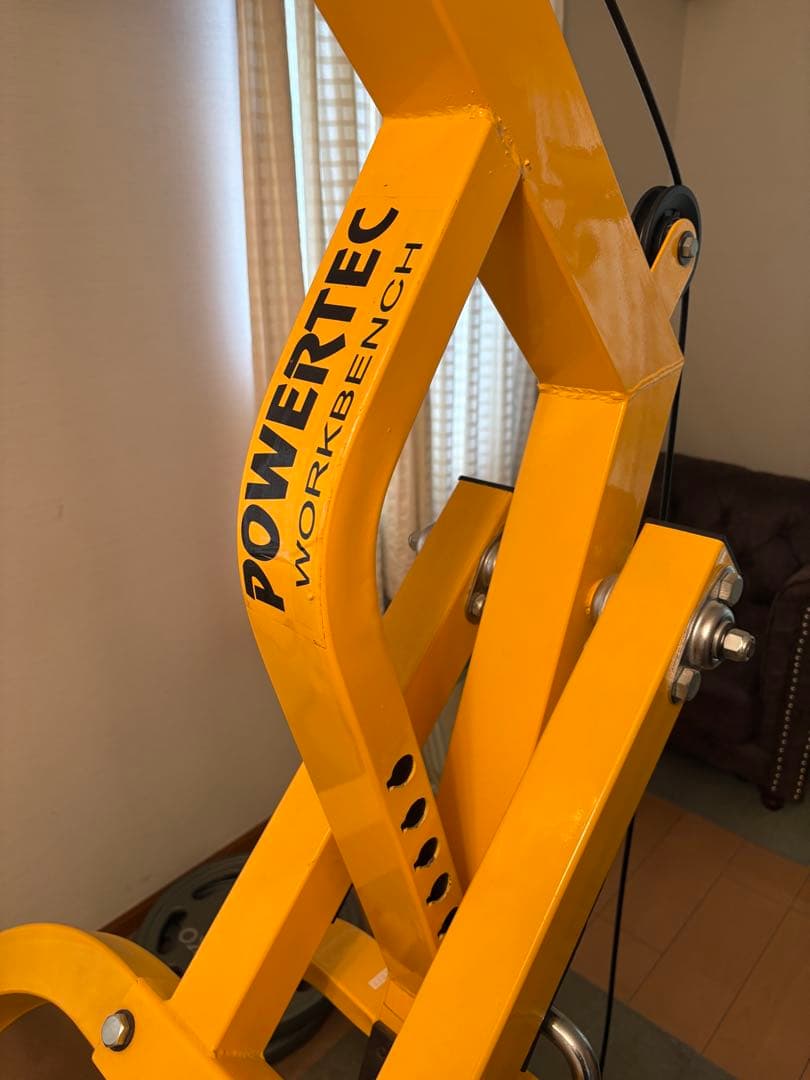 Powertec一式＋155kgプレート 引取限定