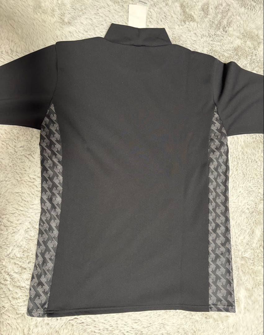 Resurrection GMバイカラーハイネックシャツ ブラックM