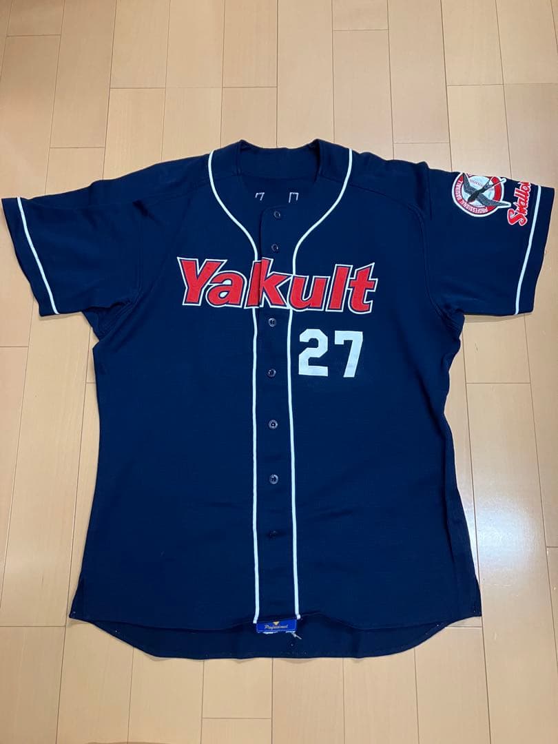 大矢明彦　有働克也　東京ヤクルトスワローズ　実使用　支給　ユニフォーム