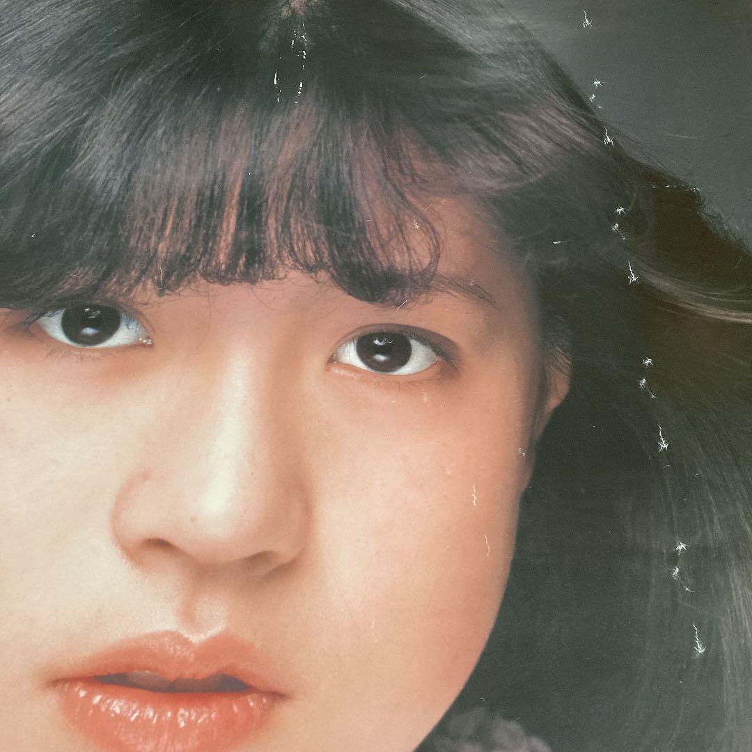 中森明菜　スローモーション　サイン入りポスター