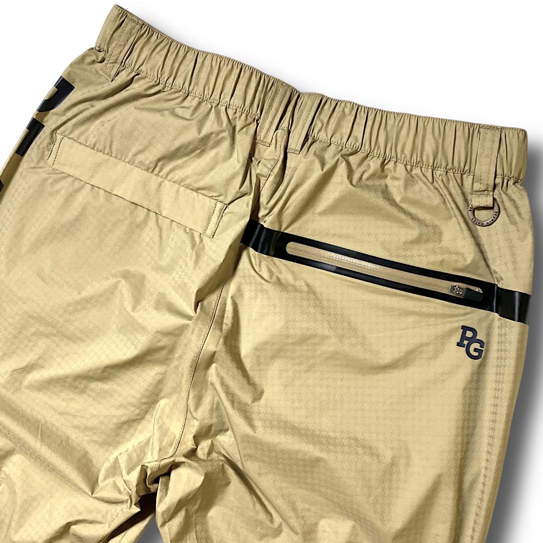 0 パーリーゲイツ AQUAX 撥水 防水 ビッグロゴ レインパンツ 040