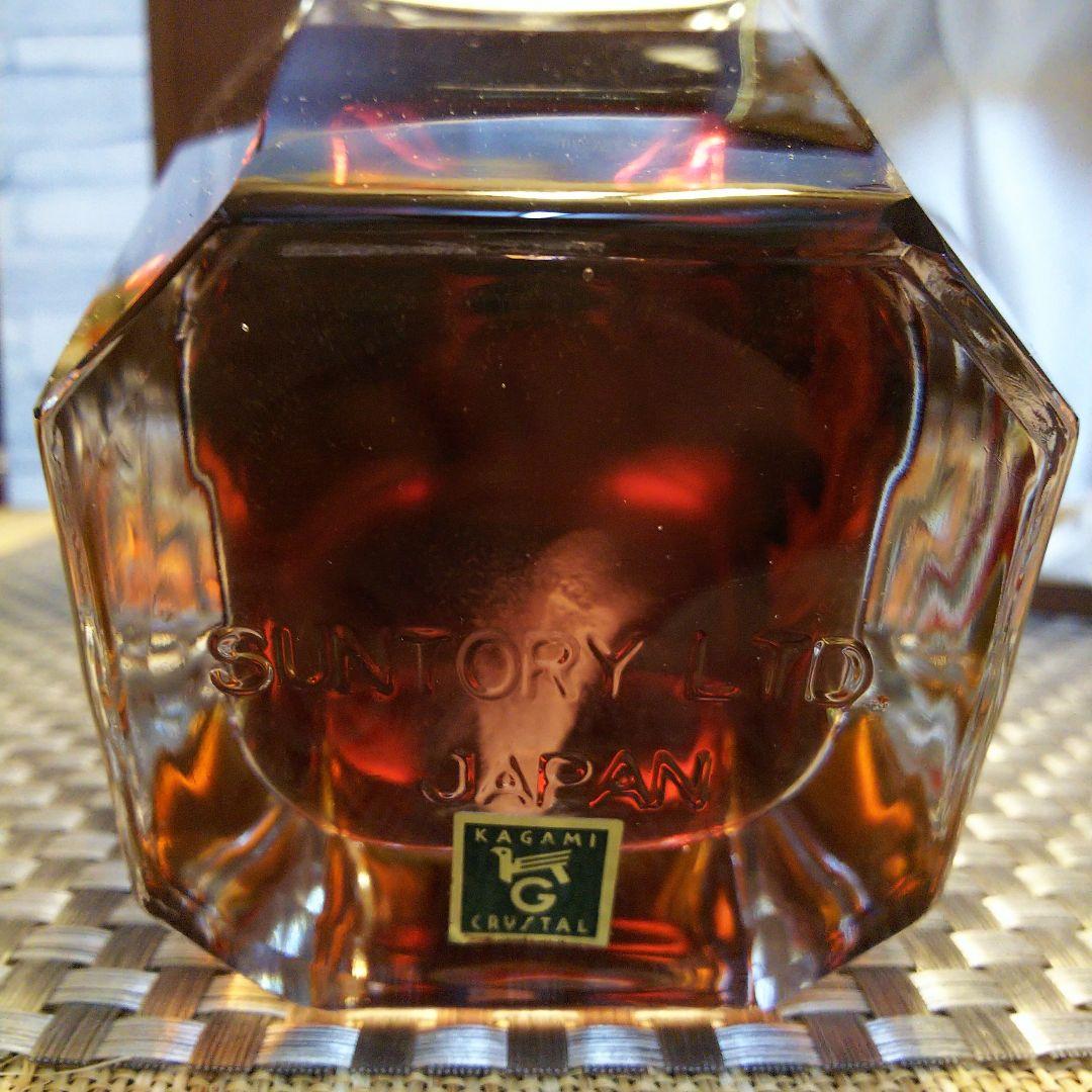 ★ サントリーウイスキー / プレステージ25年 ホログラムシール 木箱付