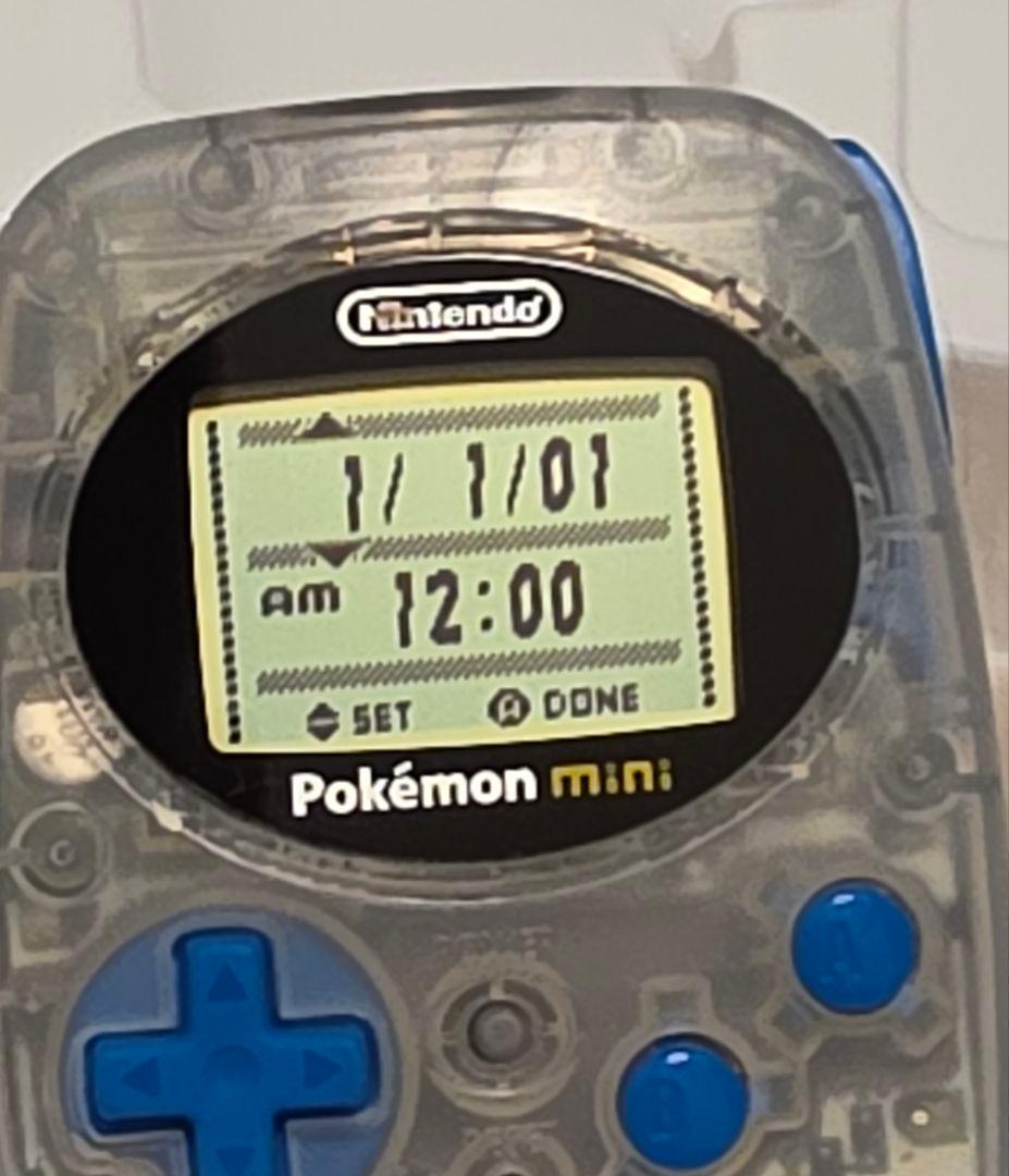 ポケモンミニ MIN-001 米国版 Pokemon Mini 本体
