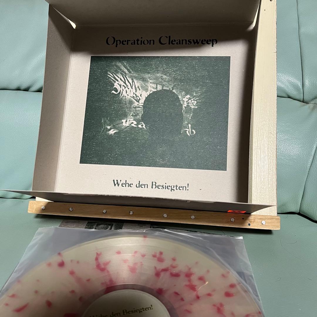 OPERATION CLEANSWEEP 1st edition マーブルLP