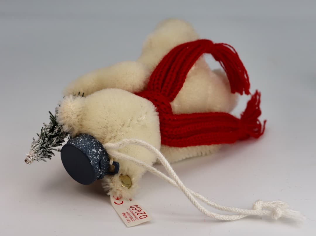 コレクション Steiff 1999 CHRISTMAS-TREE MAN WHITE