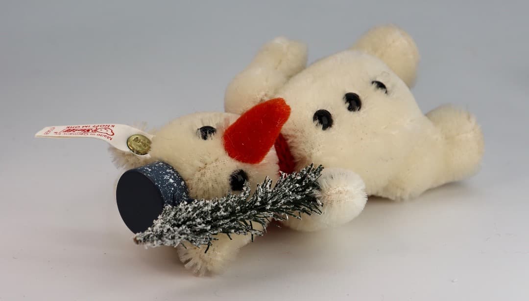 コレクション Steiff 1999 CHRISTMAS-TREE MAN WHITE