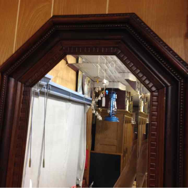 イタリア製の鏡  高さ136cm 幅48cm厚み5cm