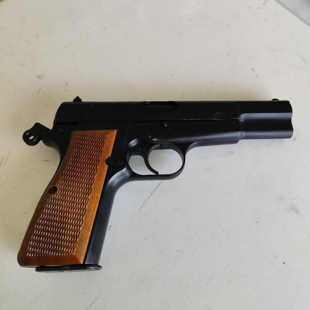 タナカ ブローニングハイパワー M1935 レストア品 レザーホルスターセット