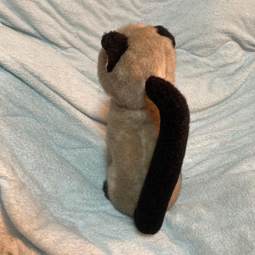 プリモ　日本製　シャムネコ　ぬいぐるみ　中古品